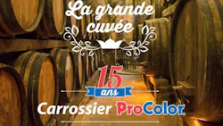 Carrossier ProColor celebrates its 15th anniversary this year, with the theme of 'The Grande Cuvée.'