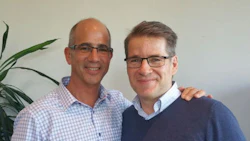 Sylvain Dufault, new GM of Carrossier ProColor and Michel Charbonneau, VP at Uni-Select.