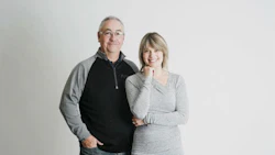 Tom Bissonnette and Chelsea Stebner of Parr Auto Body.