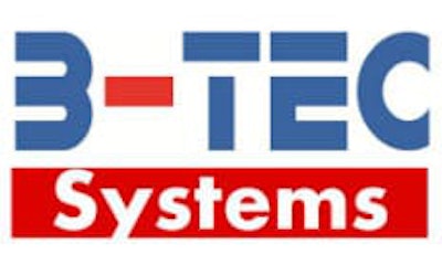 B-TEC logo.