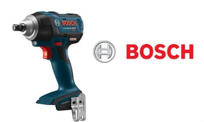 The new IWMH182 18V EC Brushless 1/2 In. Impact Wrench from Bosch.