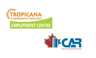 I-CAR and Tropicana logos