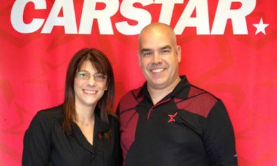 Jessy Dufresne and Eric Henault, franchise partners of CARSTAR St-Félix-de-Valois.