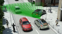 The solid-state LIDAR, developed by Valeo together with Canadian company LeddarTech, will have no mechanical moving parts and will be the least expensive LIDAR sensor on the market.