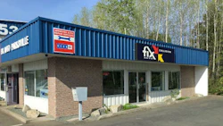 The new location of Fix Auto Parksville.