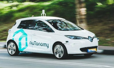 The first self-driving taxis started public trials in Singapore last week. The vehicles are produced by US start-up NuTonomy.