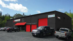 A rendering of CARSTAR Kenora. The facility is currently undergoing updates to its exterior.