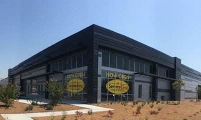 Service King's new 70,000 sq. ft. shop in California.