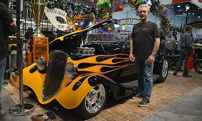 The hugely popular Battle of the Builders will return to the SEMA Show for a third straight year this November. Pictured above, the 2015 Battle of the Builders winner Bobby Alloway with his 1933 Ford Roadster.