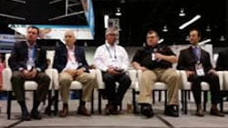 Several OEM representatives joined Collision Advice president Mike Anderson in discussing pre and post collision repair scanning in a special forum at NACE on Thursday.