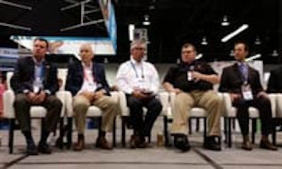 Several OEM representatives joined Collision Advice president Mike Anderson in discussing pre and post collision repair scanning in a special forum at NACE on Thursday.