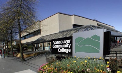 Two students enrolled in Vancouver Community College's collision repairer program were recipients of the annual White and Peters scholarship. The pair will split the $5,000 grant.