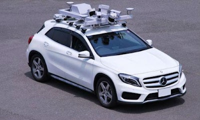A vehicle equipped with 3-D map surveying equipment. A joint venture in Japan will begin creating high-definition 3-D maps for self-driving cars in September as part of a government effort to have such vehicles on the road by 2020, in advance of the Olympic Games.