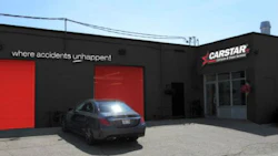 The exterior of CARSTAR Thornhill. Owner Tony Taj has also recently purchased CARSTAR Richmond Hill.