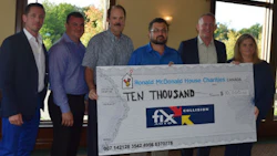 Fix Auto's 2016 Masters Tournament raised $10,000 for Ronald McDonald House Charities of Canada.