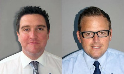 Ben Pugh (left) has been appointed International Brand Manager for Fix Auto World. Nick Spiers (right) will take the role of International Operations Manager.