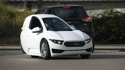 Electra Meccanica, a Canadian electric car company, has produced its first vehicle, the single-seat Solo. The vehicle will sell for $19,888.