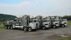 Frack pumps are a vital part of exploiting oil wells where the reserves are otherwise inaccessible. Western Paint & Body Works painted 42 of these behemoths before making the switch to serving the RV business.