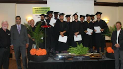The graduating class of 2016, with representatives of some of the program's sponsors. Check out the gallery below for more photos!