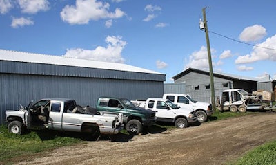 Alberta police have charged 35-year-old Brandy Lynn Cobbe after raiding a chop shop in Lacombe County.