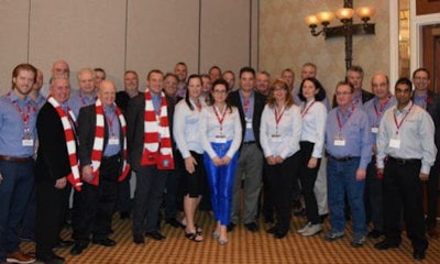 Some of the industry representatives at Canada Night in 2015. AIA Canada has announced that this year's Canada Night event will take place on November 1, 2016 at Caesar's Palace.