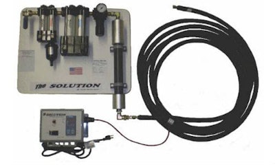 The Solution, from Martech. According to the company, The Solution cleans, dries and heats the air from your existing compressed air source.