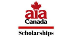 AIA Canada Scholarship logo.