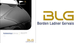 A report from the law firm Borden Ladner Gervais titled 'Autonomous Vehicles, Revolutionizing Our World' suggests that drivers are still liable under Canadian law, even if the car is in semi-autonomous mode.