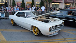 Cam Miller of HS Customs won the 2016 Battle of the builders with this 1969 Chevy Camaro.