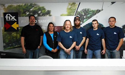 The team from Fix Auto Taber.