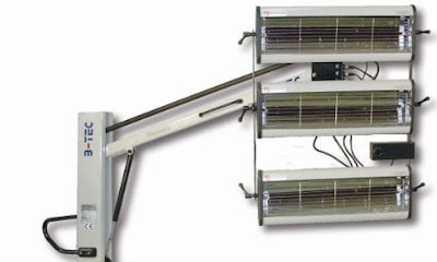 The tests conducted by B-TEC Systems used the company's IR-B03, shown here.