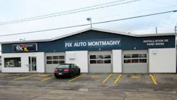 Fix Auto Montmagny, owned by André Chamberland. Chamberland has been working in the collision repair industry since 1988.