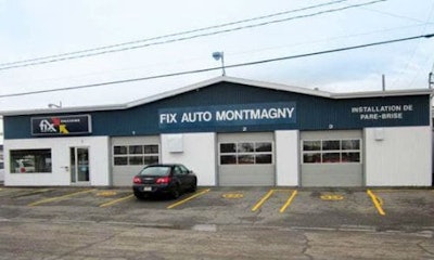 Fix Auto Montmagny, owned by André Chamberland. Chamberland has been working in the collision repair industry since 1988.