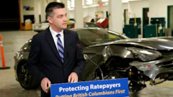 Todd Stone, BC's Minister of Transportation and Infrastructure, has announced that the province will no longer insure vehicles worth more than $150,000.