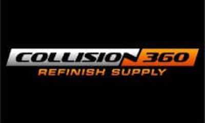 Collision 360 logo.