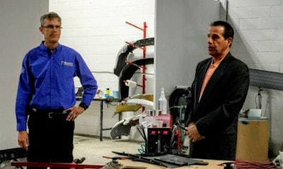 Kurt Lammon of Polyvance and Dan Dominato of Precision Marketing conducting the training session at Collision 360. Check out the gallery below for more photos!