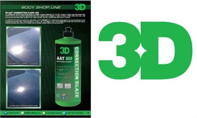 The new 505 Correction Glaze from 3D Products.