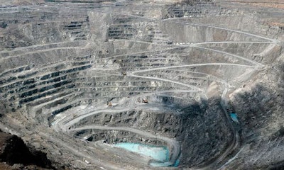 An asbestos mine in Quebec. Mining asbestos remains legal in Canada, but the last mine closed down in 2011.