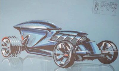 The winning sketch by John Frye from the 2016 Middlecott Sketchbattle Experiment Los Angeles.