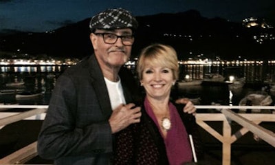 Sam Piercey and his beloved wife Diane. The Budds' Christmas party this year will help to raise donations for the Sam Piercey Foundation.