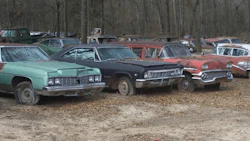 Just some of the Impalas that Steve Brown has for sale.