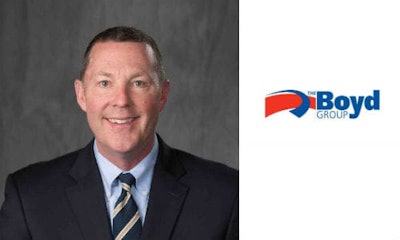 Tim O'Day has been appointed as President and COO of the Boyd Group Income Fund. O'Day joined Gerber in 1998 and transitioned to the Boyd Group when Gerber was acquired in 2004.