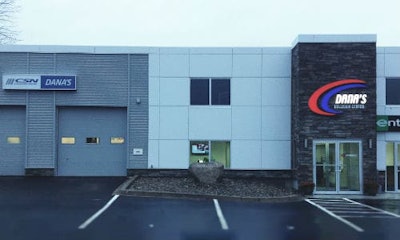 CSN-Dana’s Collision Center in Fredericton, New Brunswick. The facility has recently been recognized as a Toyota Certified Collision Centre.