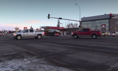 Some Lloyminster residents are avoiding Alberta's increased gas prices by the radical step of crossing the road and buying their gas on the Saskatchewan side of the city.