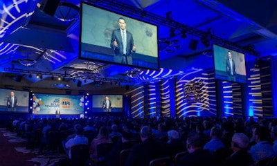 Alain Masse, President of UAP, delivers the opening remarks at the NAPA National Business Conference. Check out the gallery below for more photos from the event!
