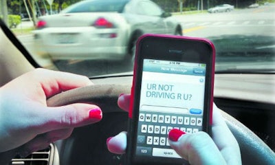 Nearly one-third of Canadians have sent a text while stopped at a red light, according to a recent poll conducted by CAA.