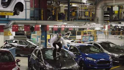 Ford's new Fiesta ST crashed windshields in it's new advert
