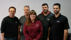 The team from Carrossier ProColor Laval Centre.