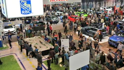 This year's AutoShow drew over 20,000 visitors on its first official day.