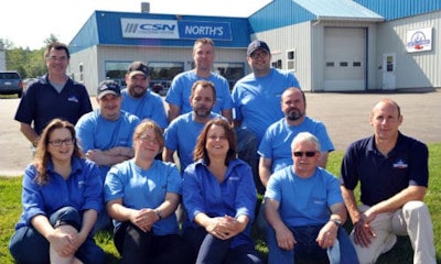 The team at CSN-North’s Autobody.